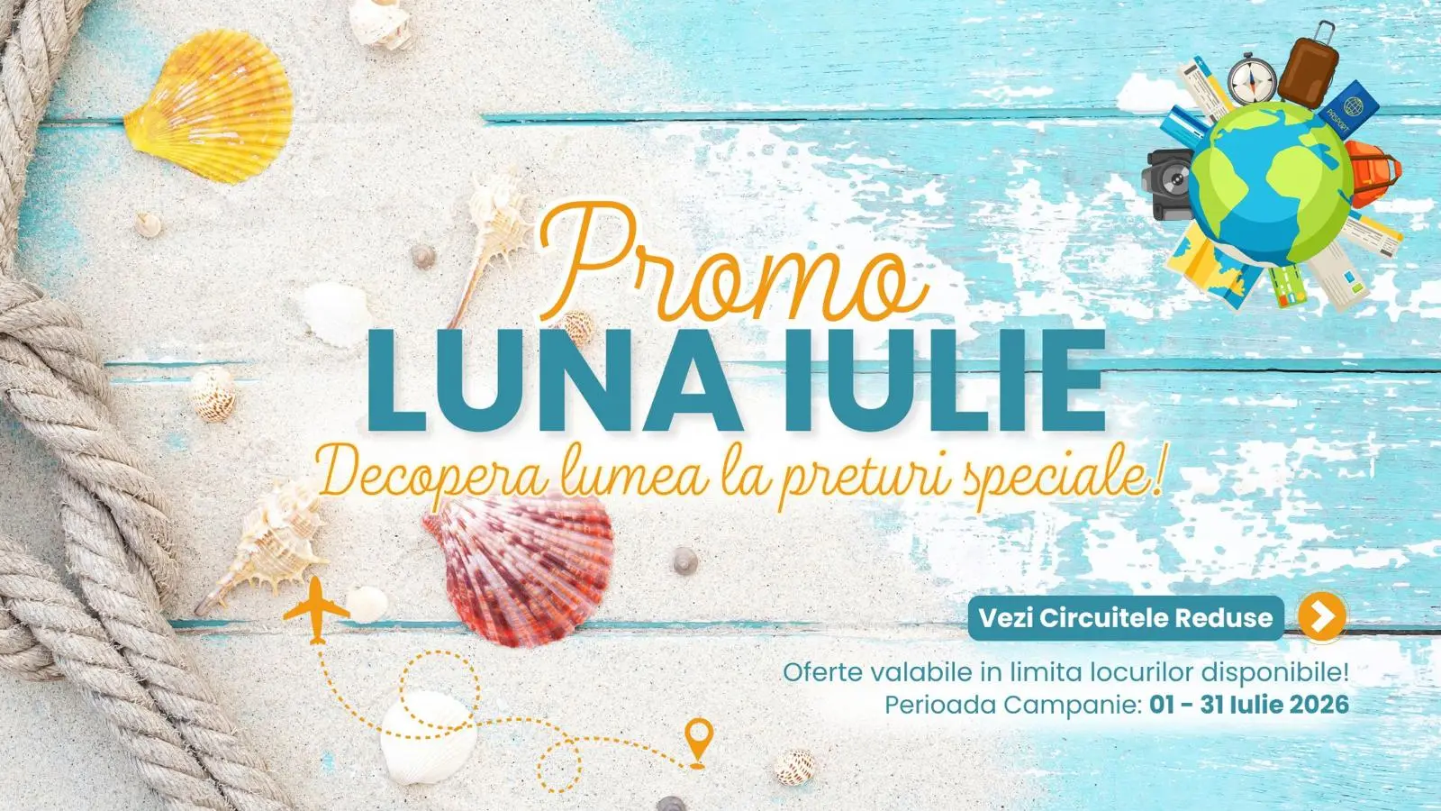 Promoția lunii — circuite alese de Holiday Tour Mureș
